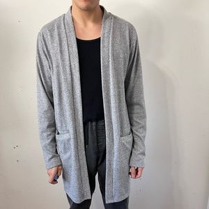 Healthier Gray Forever21 Long Cardigan